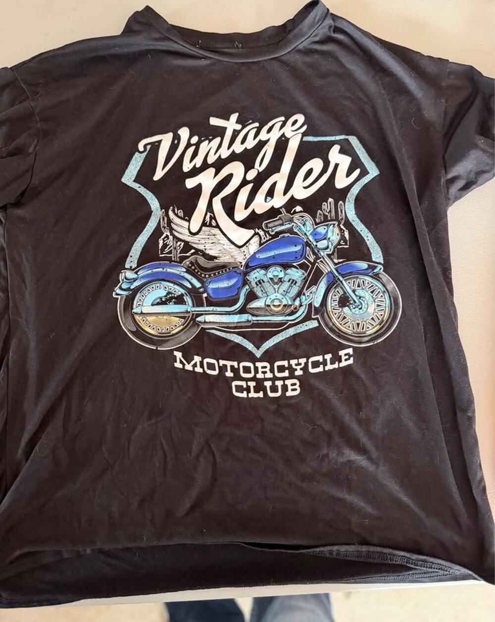Vintage Rider Motorcycle Club Graphic T-Shirt